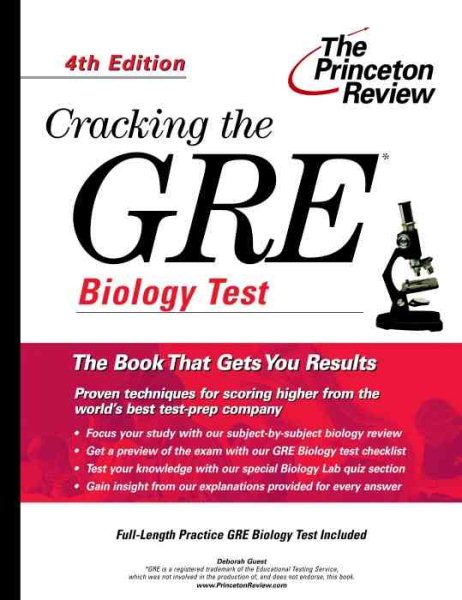 Cracking the GRE Biology Test【金石堂、博客來熱銷】