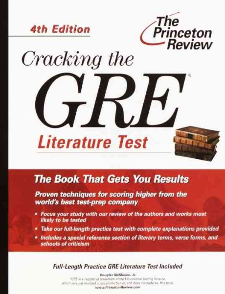 Cracking the GRE Literature Test【金石堂、博客來熱銷】