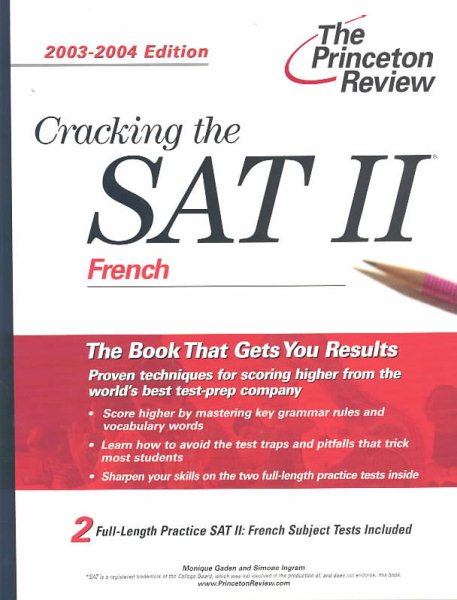 Cracking the SAT II French