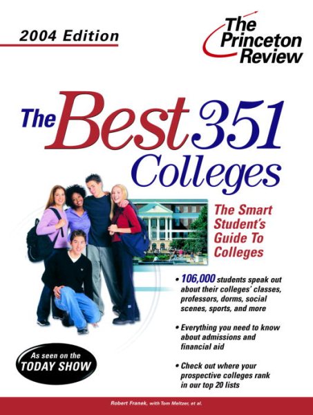 The Best 351 Colleges, 2004 Edition【金石堂、博客來熱銷】