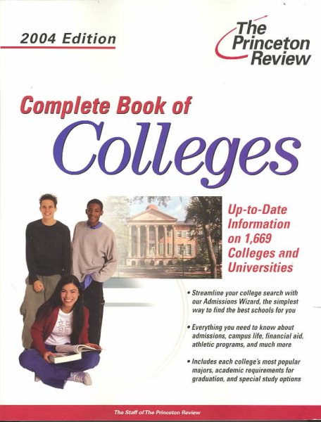 Complete Book of Colleges, 2004 Edition【金石堂、博客來熱銷】