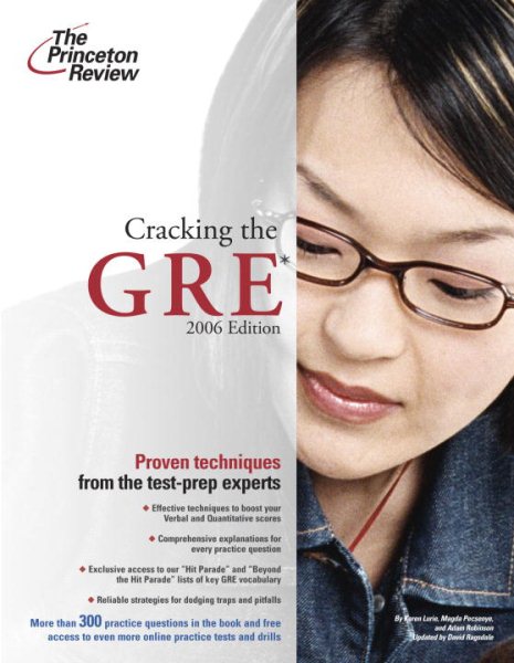 Cracking the GRE 2006【金石堂、博客來熱銷】