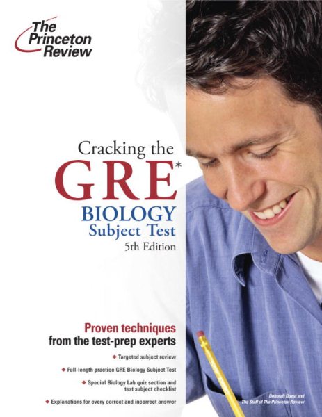 Cracking the GRE Biology Test, 5th Edition【金石堂、博客來熱銷】