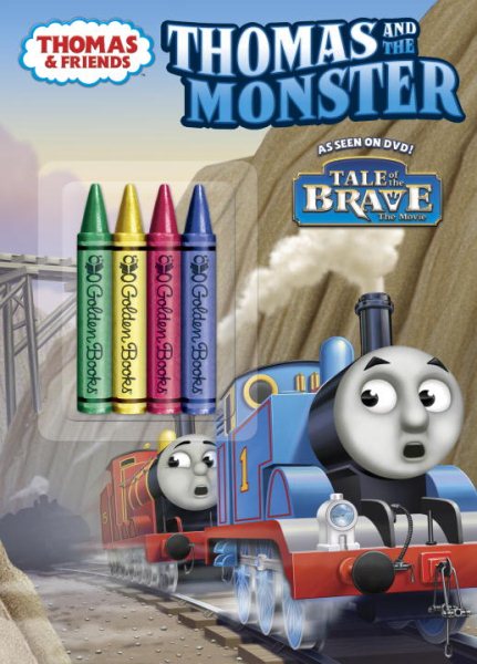 Thomas and the Monster Color Plus Chunky Crayons