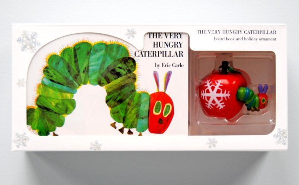 The Very Hungry Caterpillar：Board Book and Ornament Package 好餓的毛毛蟲厚紙板書+飾品組【金石堂、博客來熱銷】