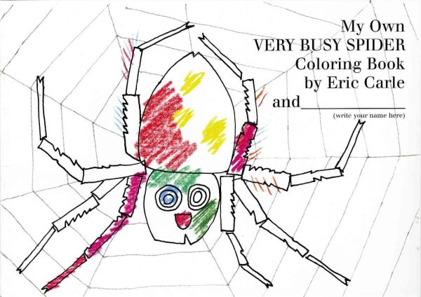 My Own Very Busy Spider Coloring Book【金石堂、博客來熱銷】