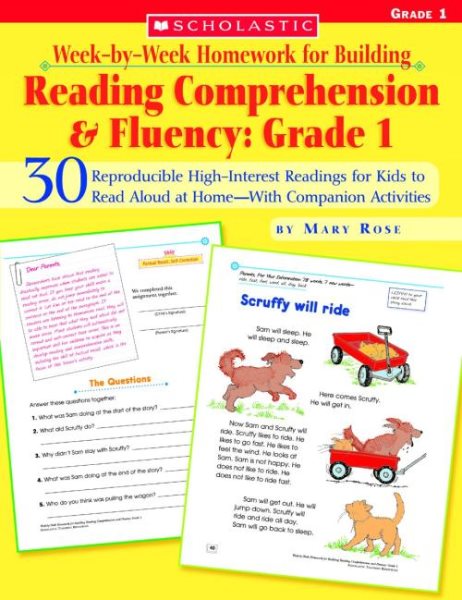 Week-by-week Homework for Building Reading Comprehension and Fluency