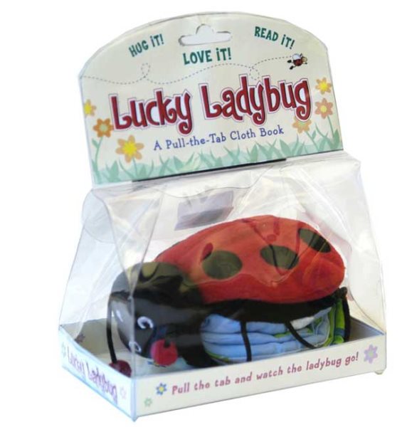 Lucky Ladybug: A Pull-The-Tab Cloth Book
