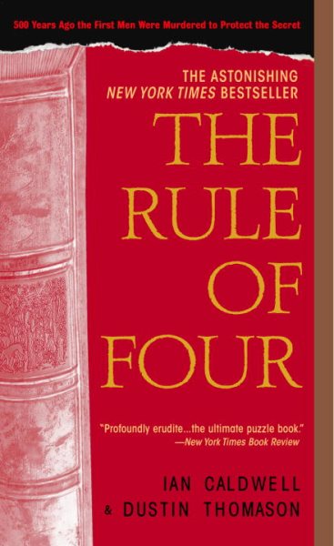 The Rule of Four 四的法則【金石堂、博客來熱銷】