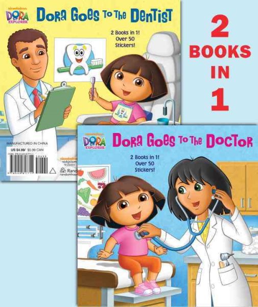 Dora Goes to the Doctor/Dora Goes to the Dentist Deluxe Pictureback