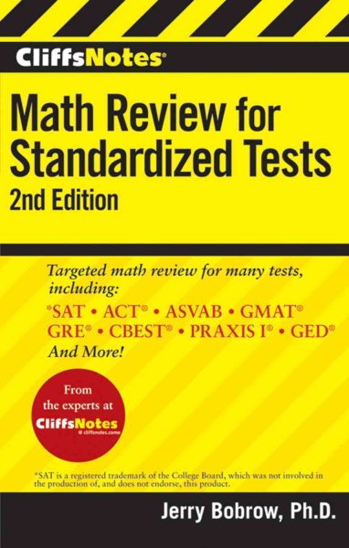 CliffsNotes Math Review for Standardized Tests【金石堂、博客來熱銷】