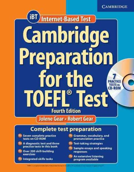 Cambridge Preparation for the Toefl Test Book【金石堂、博客來熱銷】