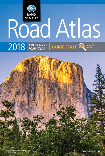 Rand Mcnally 2018 Road Atlas【金石堂、博客來熱銷】
