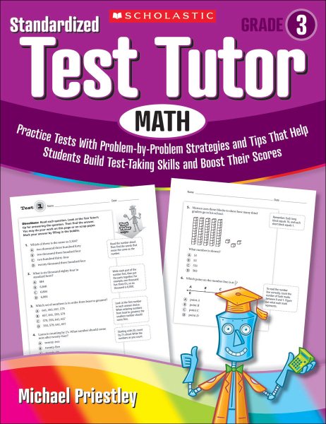 Standardized Test Tutor, Math, Grade 3【金石堂、博客來熱銷】