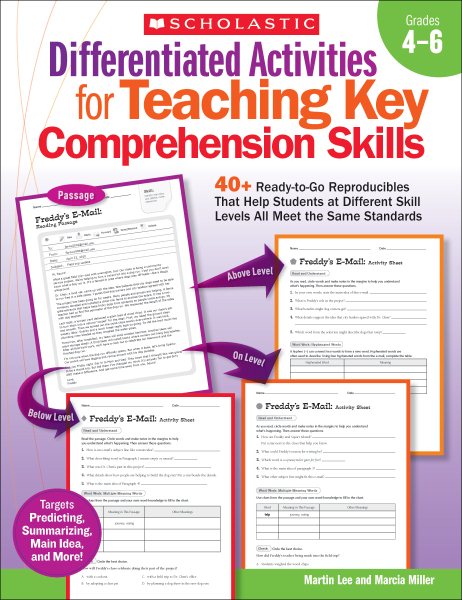 Differentiated Activities for Teaching Key Comprehension Skills【金石堂、博客來熱銷】