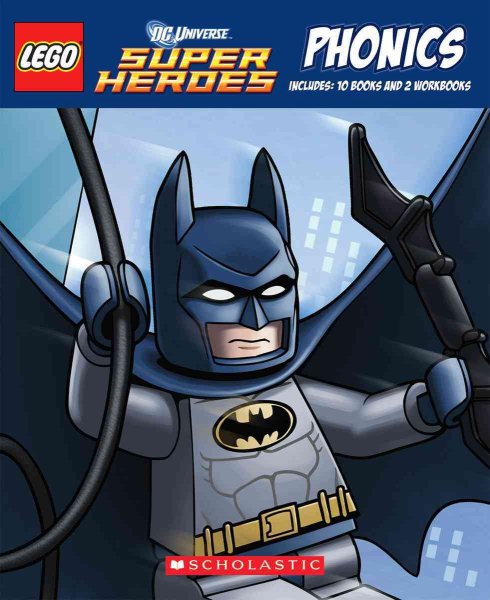 LEGO DC Super Heroes：Phonics Boxed Set 樂高DC超級英雄漫畫組合【金石堂、博客來熱銷】