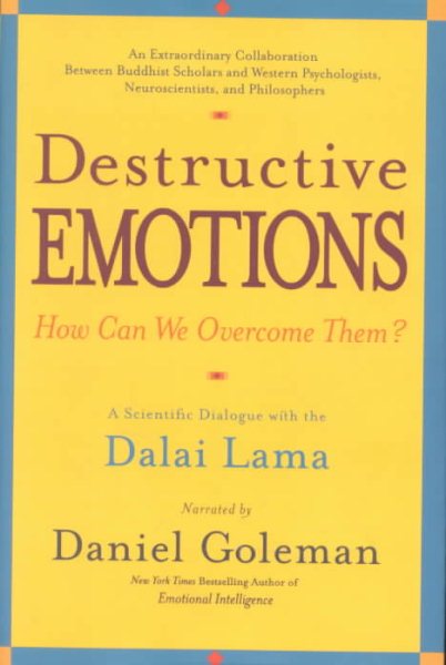 Destructive Emotions: A Scientific Dialogue with the Dalai Lama【金石堂、博客來熱銷】