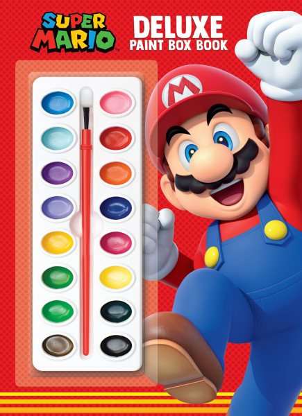 Super Mario Deluxe Paint Box Book (Nintendo)【金石堂、博客來熱銷】