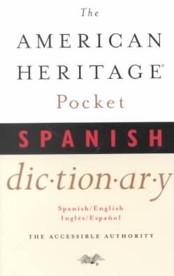 The American Heritage Pocket Spanish Dictionary: Spanish/English - English/Spani【金石堂、博客來熱銷】