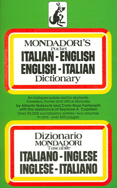 Italian / English Dictionary【金石堂、博客來熱銷】