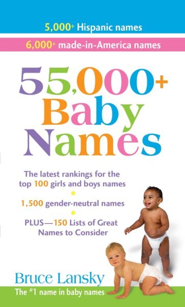 55,000 plus Baby Names: A great selection of popular and unusual names from arou