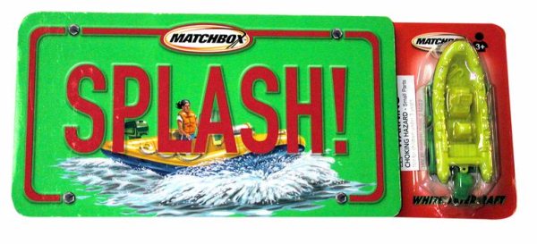 Splash! with Whitewater Raft (Matchbox Hero City License Plate Book Series)