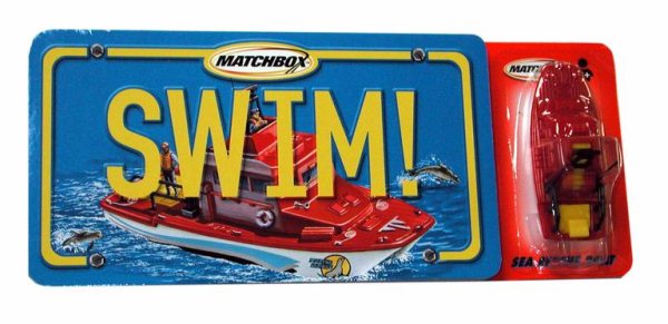Swim! with Sea Rescue Boat (Matchbox Hero City License Plate Book Series)【金石堂、博客來熱銷】