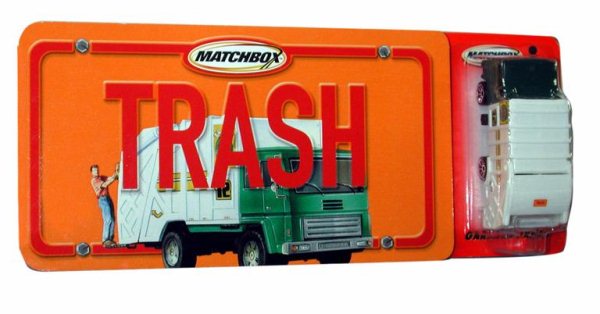 Trash with Garbage Truck (Matchbox Hero City License Plate Book Series)