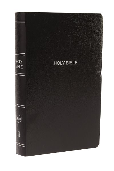 NKJV- Gift and Award Bible- Leather-Look- Black- Red Letter Edition