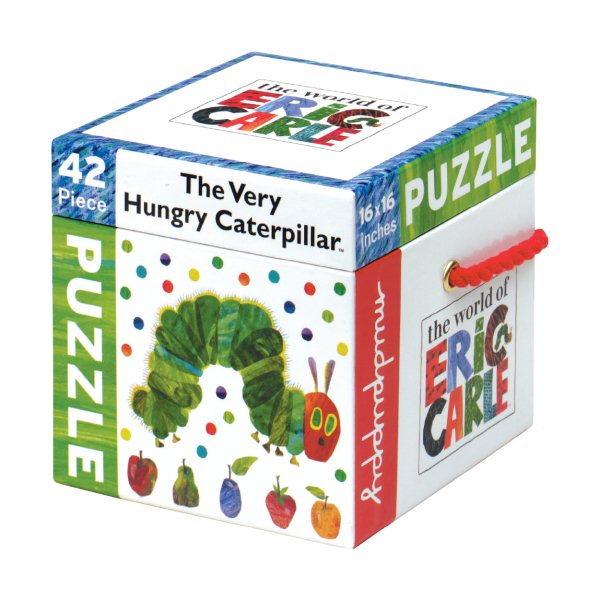 Eric Carle Caterpillar 42 Piece Puzzle【金石堂、博客來熱銷】
