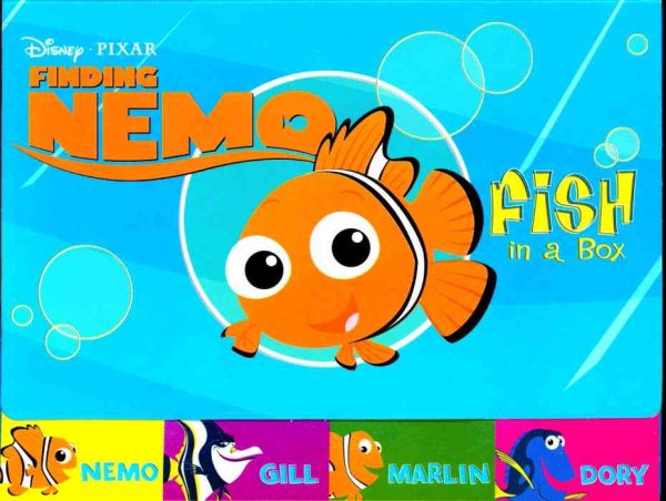 Fish in a Box, Dory, Marlin, Gill and Nemo (Disney/Pixar\