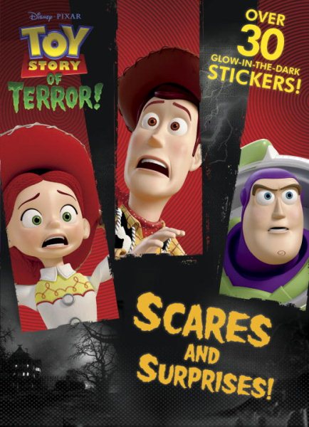 Scares and Surprises! Color Plus Glow Stickers