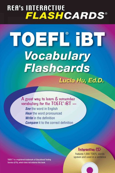 Toefl IBT Vocabulary Flashcard Book【金石堂、博客來熱銷】