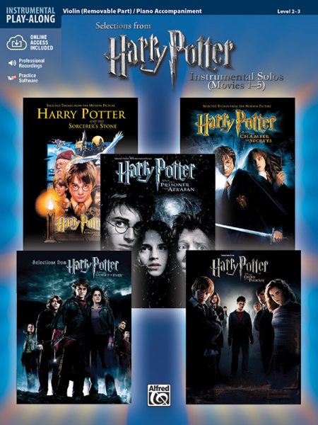 Selections From Harry Potter Instrumental Solos Movies 1-5