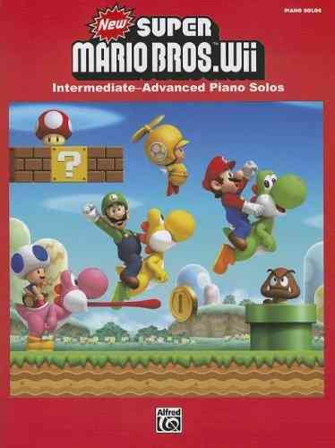 New Super Mario Bros. Wii: Intermediate / Advanced Piano Solos 新超級瑪莉兄弟 Wii 鋼琴琴譜