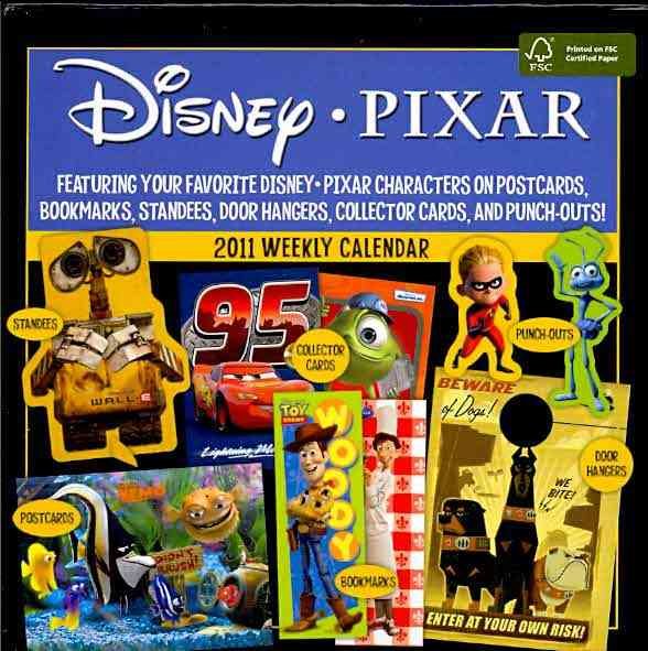Disney Pixar 2011Weekly Desk Calendar