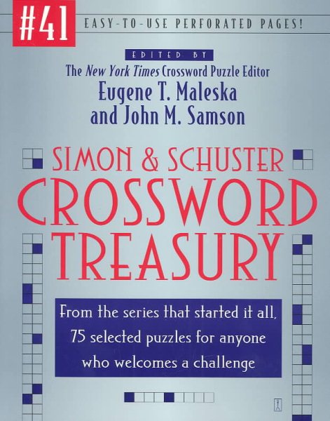 Simon & Schuster Crossword Treasury (Simon & Schuster Crossword Treasury Series