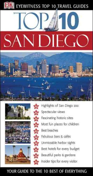 DK Eyewitness Top 10 Travel Guides San Diego【金石堂、博客來熱銷】