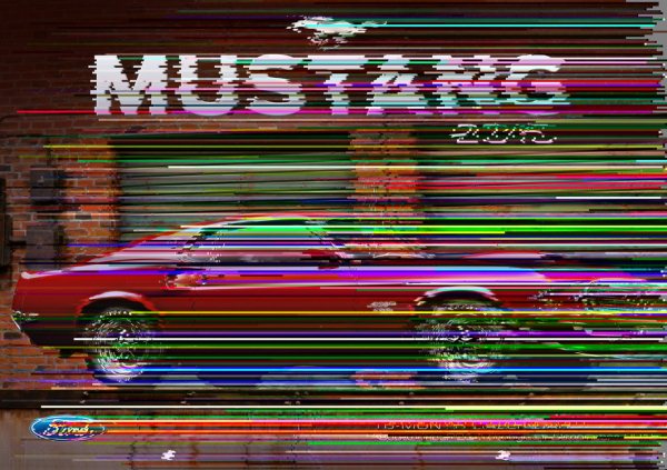 Ford Mustang 2015 Calendar