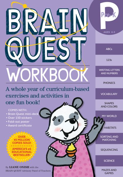 Brain Quest Workbook Pre-K【金石堂、博客來熱銷】