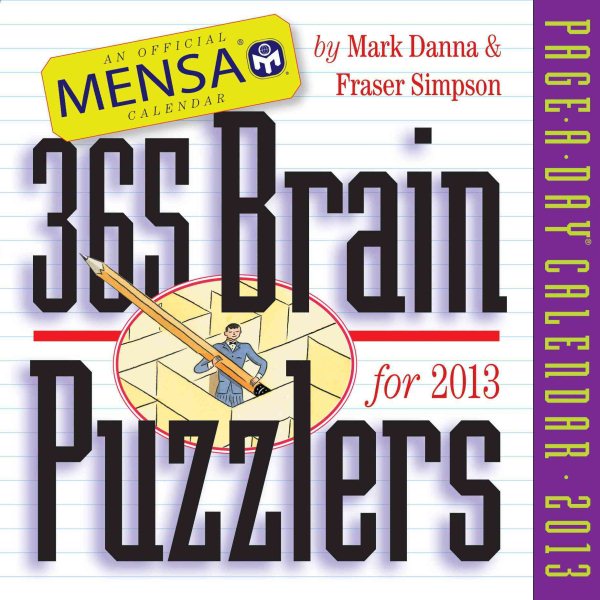 Mensa 365 Brain Puzzlers 2013 Calendar