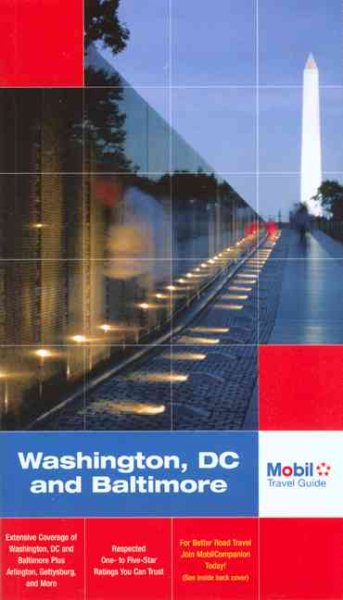 Mobil Travel Guide Washington D.C., Baltimore, 2004