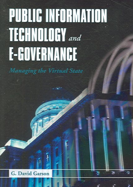 Public Information Technology and E-Governance