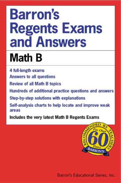 Math B Regents Answer Supplement【金石堂、博客來熱銷】