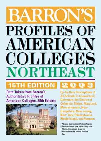 Profiles of American Colleges, Northeast