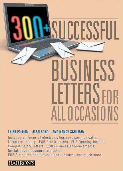 300+ Successful Business Letters for All Occasions【金石堂、博客來熱銷】