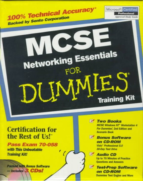 MCSE Networking Essentials for Dummies Training Kit with CD-ROM