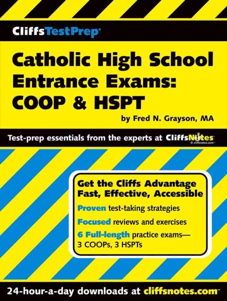CliffsTestPrep Catholic High School Entrance Exams【金石堂、博客來熱銷】