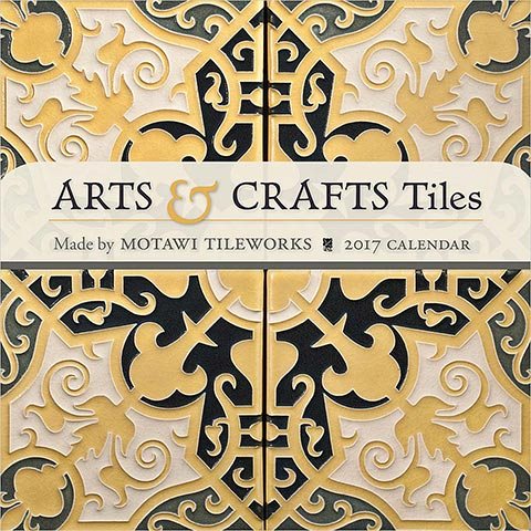 Arts & Crafts Tiles 2017 Calendar