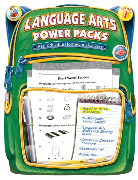 Language Arts Power Packs, Grade 1